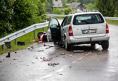 Vilniaus rajone avarijoje žuvo motorolerio vairuotojas