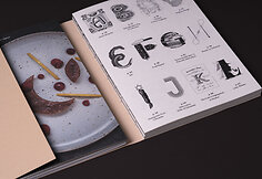 Gastronominės knygos dizainas