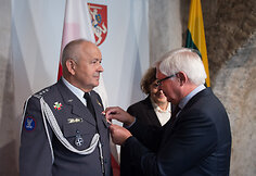 Lenkijos gynybos atašė akreditacijos ir atsisveikinimo ceremonija