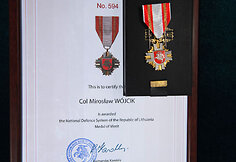 Lenkijos gynybos atašė akreditacijos ir atsisveikinimo ceremonija