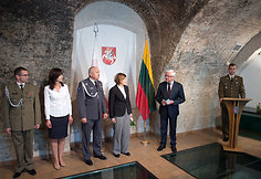 Lenkijos gynybos atašė akreditacijos ir atsisveikinimo ceremonija