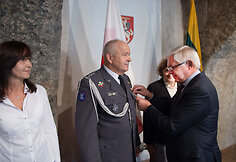 Lenkijos gynybos atašė akreditacijos ir atsisveikinimo ceremonija