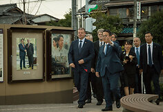 S.Skvernelis lankėsi naujajame Sugihara memoriale