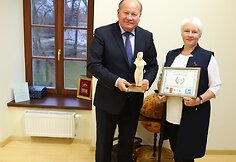 Valerijus Makūnas ir Snieguolė Navickienė Europos kultūrinio turizmo specialusis prizas