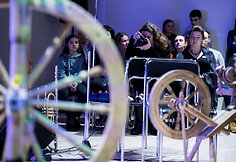 Klaipėdoje vyko &bdquo;Elektroninių sutartinių&ldquo; performansas