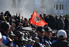 Protestas Albanijoje