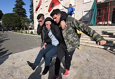 Protestas Albanijoje