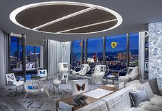 Menininko Damieno Hirsto kurtas brangiausio Las Vegaso viešbučio kambario interjeras