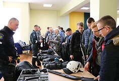 Moksleiviai dalyvavo atvirų durų dienos renginyje