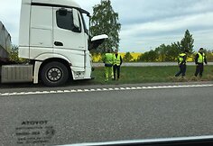 Kliūtis kelyje Klaipėda &ndash; Kaunas
