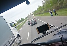 Kliūtis kelyje Klaipėda &ndash; Kaunas