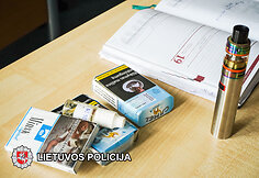 Vilniaus profesinėje mokykloje rastos kontrabandinės cigaretės