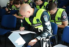 Išrinkti geriausi šių metų Kauno apskrities policijos pareigūnai