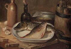 6_Marija Gurskytė_Natiurmortas su žuvimis_1855