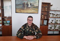 VSAT Pagėgių pasienio rinktinės Šiaulių pasienio užkardos vadas Saulius Baltakis