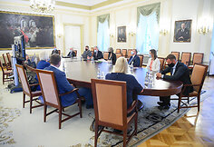 Prezidento susitikimas su Seimo nariais