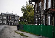 Tomsko medinė architektūra