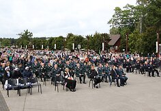 &Scaron;ilinių atlaiduose buvo meldžiamasi už pasieniečius, policininkus, ugniagesius, kitus teisėsaugininkus ir jų &scaron;eimas 