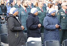 &Scaron;ilinių atlaiduose buvo meldžiamasi už pasieniečius, policininkus, ugniagesius, kitus teisėsaugininkus ir jų &scaron;eimas 