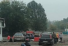 Ap&scaron;audyta humanitarinė kolona Zaporižioje