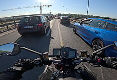 Avarija ant Kleboni&scaron;kio tilto paralyžiavo eismą Kaune