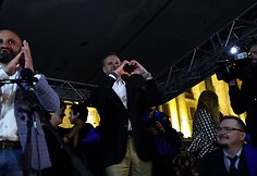 Sakartvele tęsiasi protestai prie&scaron; &bdquo;užsienio įtakos&ldquo; įstatymą
