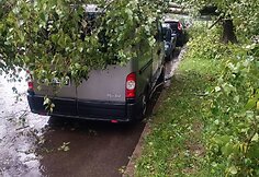 Audros padariniai Verkių gatvėje 23, Vilnius