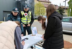 Kauno policijos atvirų durų diena sudomino 500 moksleivių