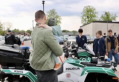 Kauno policijos atvirų durų diena sudomino 500 moksleivių