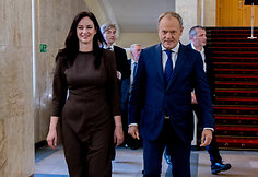 Premjerė Inga Ruginienė susitiko su Lenkijos Ministru Pirmininku Donaldu Tusku