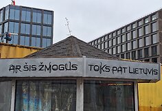 Dovydo Laurinaičio performansas &bdquo;Ar &scaron;is žmogus toks pat lietuvis kaip tu?&ldquo;