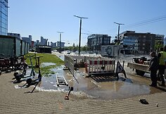 Vamzdyno avarija Vilniuje