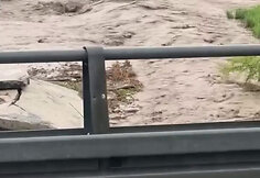 Potvynis Baltojo Dunojaus kurorte Lenkijoje