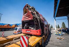 Autobuso avarija Vengrijoje