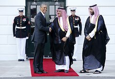 Barakas Obama su Saudo Arabijos atstovu Mohammed bin Nayef