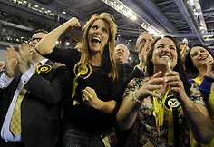 &Scaron;kotijos nacionalistai i&scaron;kovojo įspūdingą pergalę nacionaliniuose rinkimuose