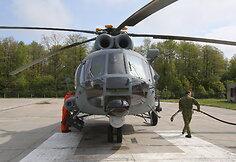 Gelbėjimo sraigtasparnis Nemirsetos oro bazėje