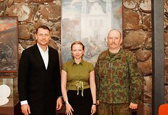 Parodos atidarymas Medininkuose