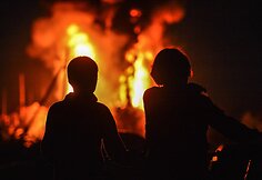 Kijevo apylinkėse degalų saugykloje po sprogimo kilusiame gaisre žuvo keli žmonės