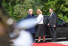 Prezidentė susitinka su naująja Kroatijos Prezidente Kolinda Grabar-Kitarovič