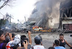 Indonezijos karinio transporto lėktuvo katastrofa