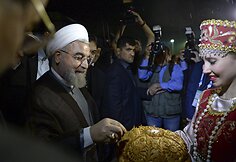 Irano prezidentas Hassanas Rouhani
