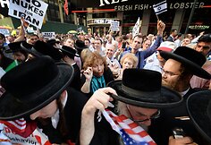 Anti-zionistai žydai proteste