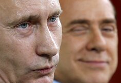 V. Putinas ir S. Berlusconi