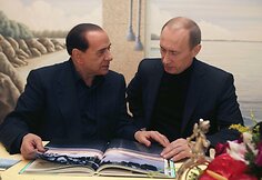 V. Putinas ir S. Berlusconi