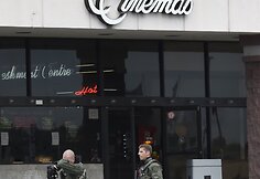 Na&scaron;vilio kino teatre policija nukovė kirviu ginkluotą užpuoliką