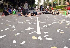 Protestas Taivane
