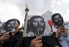 Protestai dėl nužudyto fotoreporterio Meksikoje