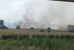 Gaisras Poderi&scaron;kėse