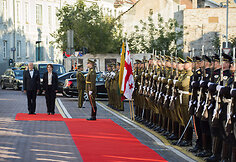 Gruzijos gynybos ministrės Tinatin Khida&scaron;eli vizitas Vilniuje